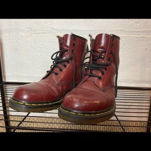 DR Marten 1460 Maroon W9